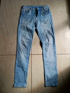 Light Wash Denim Jeans