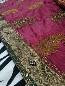 Embroidery Saree