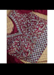 Rose Colour Lehanga