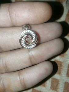 Sparkling Swirl Pendant Necklace