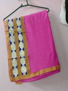 Pink Saree..