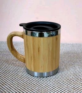 Bamboo Mug, Heat & Cold Resistant Insulated Mug