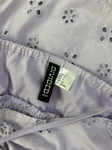 H&amp;M Lavender detailed strappy top