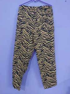 Mango Animal Print Jeans