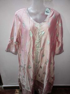 Xxl New Unused Avaasa Pink Kurta