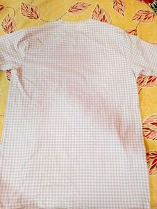 Pink Checked Top