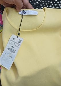 Zara Body Fit Dress. S ON LABEL