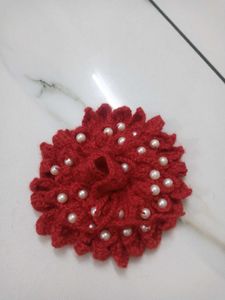 Red Laddu Gopal Dress