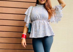 High Neck Top