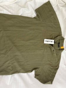Zudio Olive Green T-Shirt