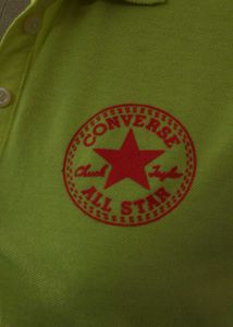 Yellow Converse Polo Top