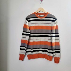 Levi's Men Stripped Lambswool Pullover