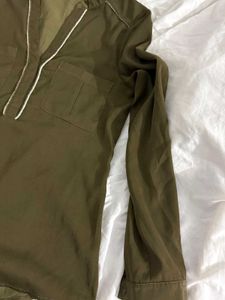 Olive Green Top