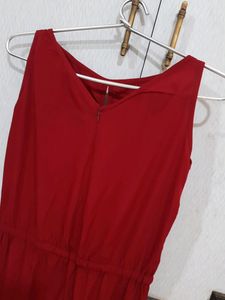 Insert Pocket Sleeveless Jumpsuit