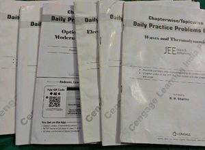 cengage ddps physics chemistry maths jee iit