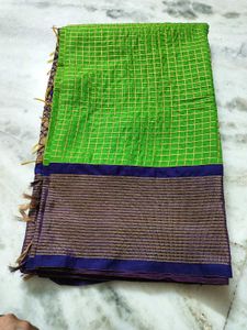 Green &amp; Blue Saree