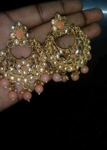 Statement Kundan Earrings