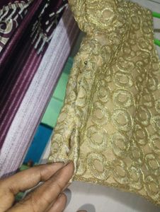 Golden Fancy Blouse