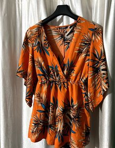 Tropical Print Dress