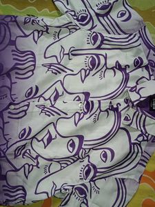 Spread Collar Short Sleeve Graphic Print Shirt