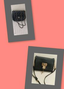 Two Black Crossbody Bags