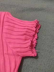 Pop Pink Korean Top
