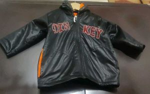 Black Sweatshirt Pajami Set For 3- 6 Month Baby