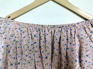 Floral Print Puff Sleeve Top