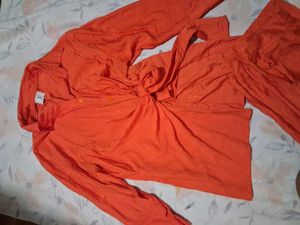 Orange Two-Piece Set