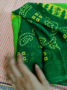 Green Fancy Saree