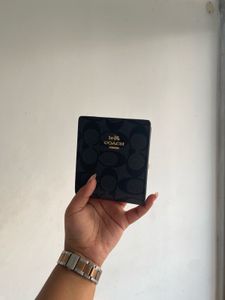 Coach Black Leather Wallet ( Men&#39;s)