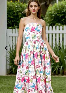 Floral Sundress new not a single use
