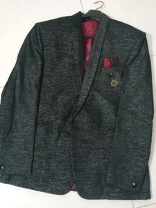 Party And Wedding Wear Black Blazer