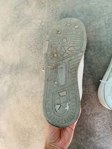 Calcetto Brand White Sneakers