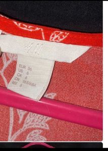 H&amp;M Red Playsuit