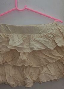 Tiered Ruffle Mini Skirt