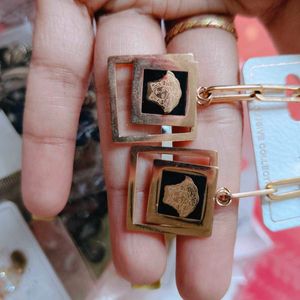 inspired by Versace design Long earrings