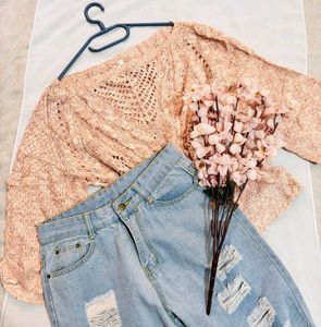 🎁Buy1 Get1 Free USA Open Weave Knitted Sweater C