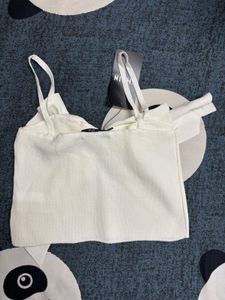 Ivory Bow Detail Cami Top