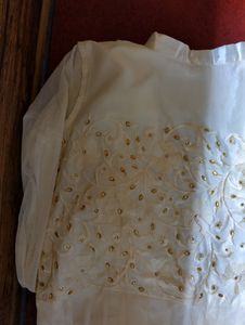 White Anarkali