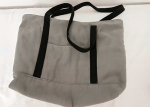 Large Corduroy Velvet Tote Bag From Singapore
