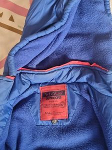 Boys Blue Hooded Jacket