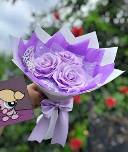 Viral Handmade Ribbon Rose Bouquet 🌹🫶🏻🎀✨