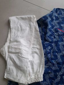 Pure Cotton Indigo kurta Set For Boys