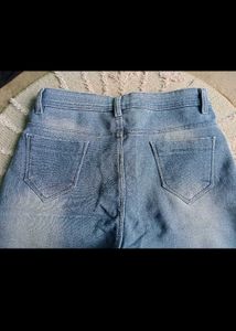Simple Denim Jeans For Women