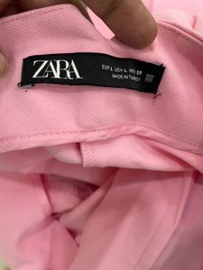 🛍️ Bubblegum Boss Energy! 💖 ZARA Trousers