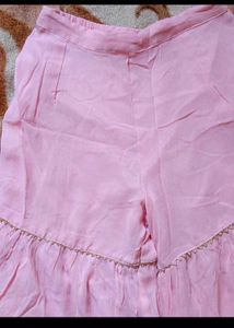 Elegant Pink Ethnic Gown