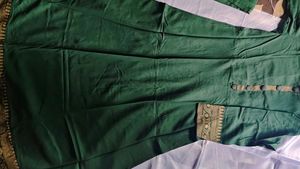 Green Dress Material