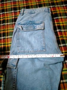Light Blue Cargo Jeans