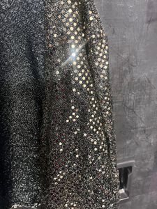 Sequin Front Open Jacket/Shrug